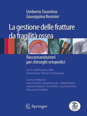 cover image of La gestione delle fratture da fragilità ossea